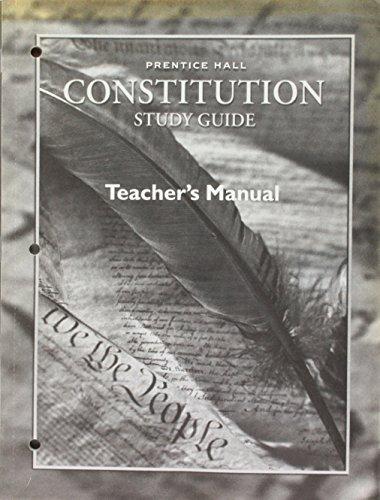 Book Magruder's American Government Constitution Study Guide Teacher's Manual free