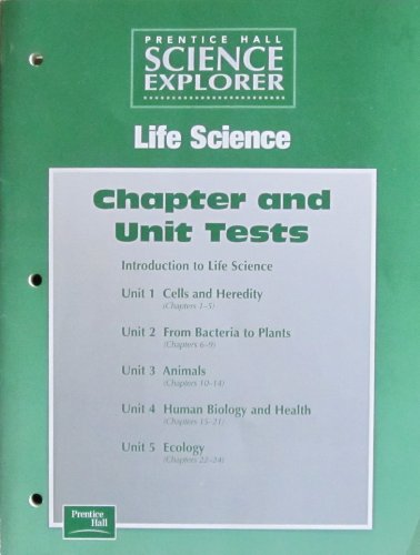 Book Life Science Chapter And Unit Tests (prentice Hall Science Explorer) free