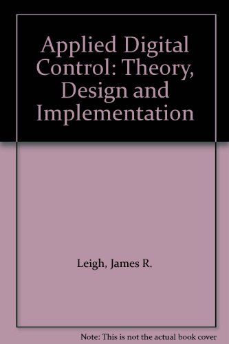 Book Applied Digital Control: Theory, Design and Implementation free