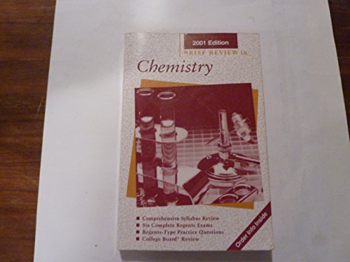 Book Brief Review in Chemistry 2001 free