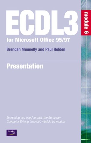 Book Ecdl3 for Microsoft 95 (ECDL3 for Microsoft Office 95/97) free