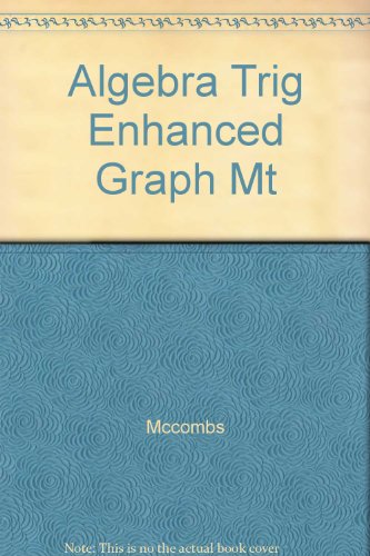 Book Algebra Trig Enhanced Graph Mt free