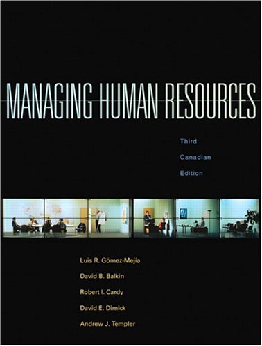Book Managing Human Resources free