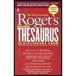 Book The New American Roget's College Thesaurus in Dictionary Form free