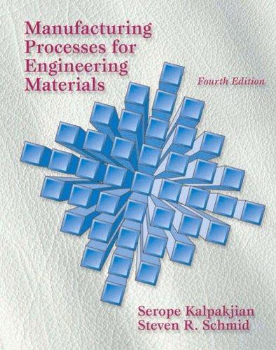 Book Manufacturing Processes For Engineering Materials (paperback) free