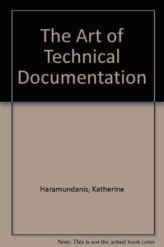 Book The Art Of Technical Documentation free