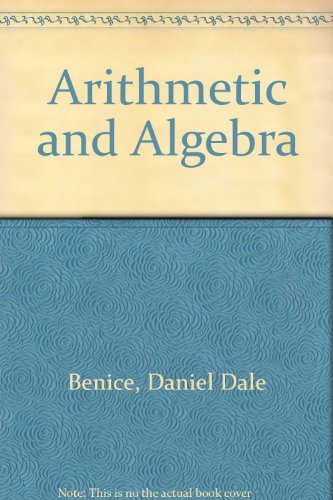 Book Arithmetic And Algebra free