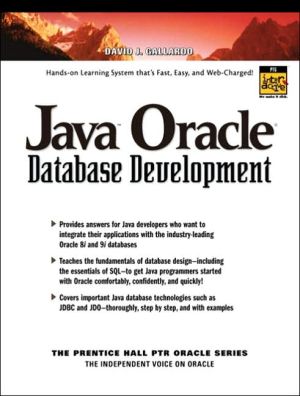 Book Java Oracle Database Development free