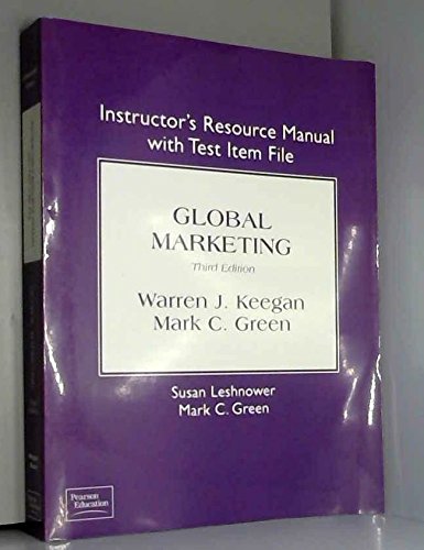 Book Instructors Manual With Test Item File free