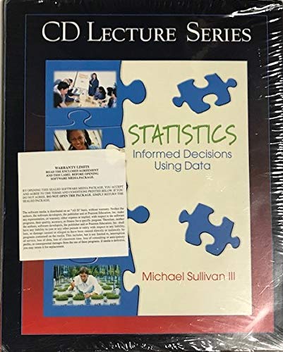 Book Statistics Informed Decisions Using Data CD Lecture Series free