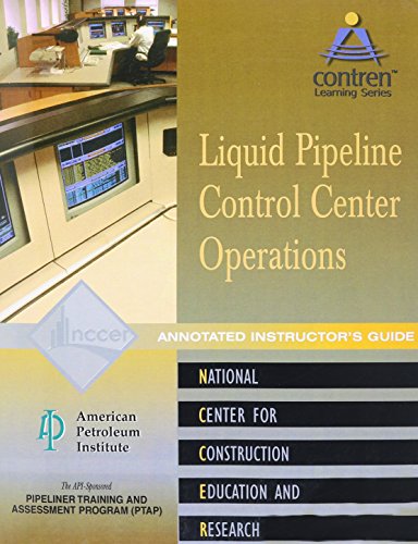 Book Pipeline Control Center Operations Instructor's Guide, Perfect Bound free