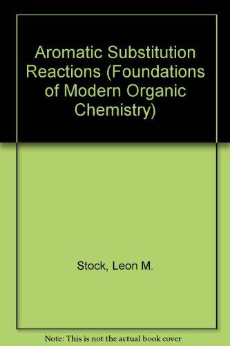 Book Aromatic Substitution Reactions. free