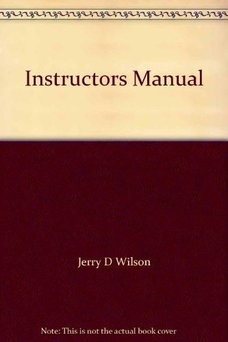 Book Instructors Manual free