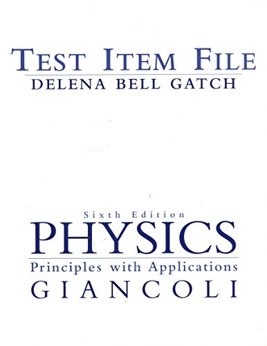 Book Physics: Principles with Applications Test Item File free