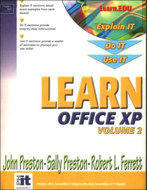 Book Learn Office Xp (volume Ii) free