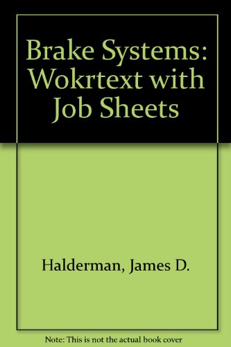 Book Brake Systems Wokrtext w/Job Sheets free