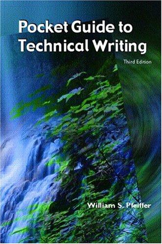 Book A Pocket Guide to Technical Writing, Third Edition free