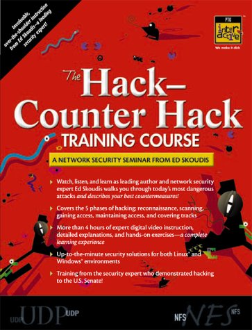Book The Hack-Counter Hack Training Course: A Network Security Seminar from Ed Skoudis [With Videos] free