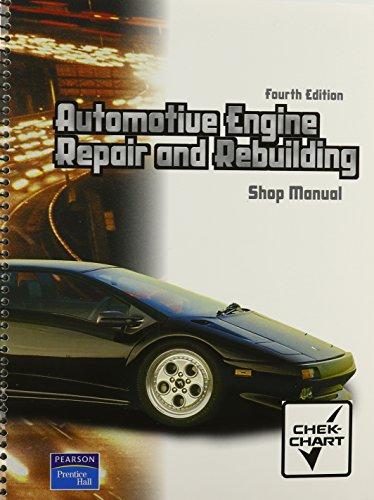 Book Shop Manual: Automotive Engine Repair and Rebuilding free