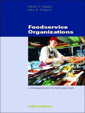 Book Foodservice Organizations: A Managerial and Systems Approach free