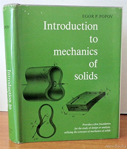 Book Introduction to Mechanics of Solids. free