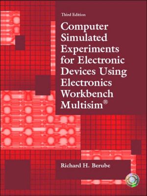 Book Computer Simulated Experiments for Electronic Devices Using Electronics Workbench Multisim (3rd Edition) free