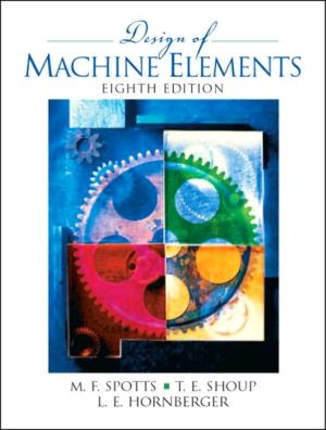 Book Design of Machine Elements free