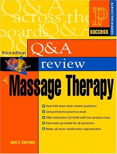 Book Prentice Hall Health's Question & Answer Review of Massage Therapy, Third Edition free
