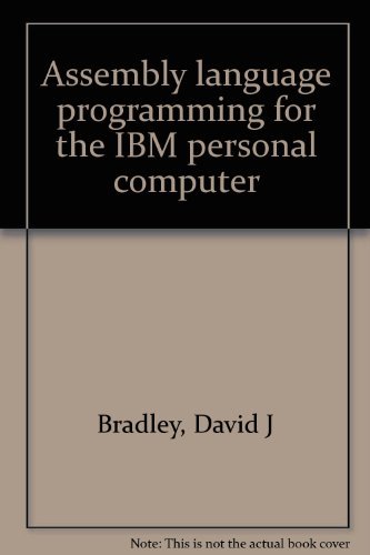 Book Assembly Language Programming for the IBM Personal Computer free
