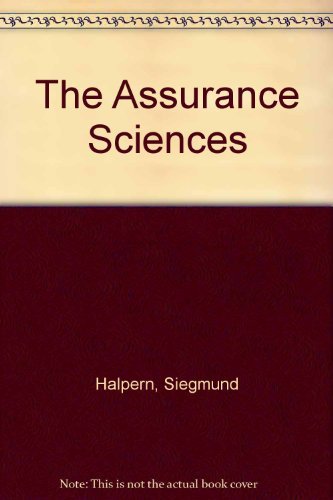 Book The Assurance Sciences: An Introduction to Quality Control and Reliability free
