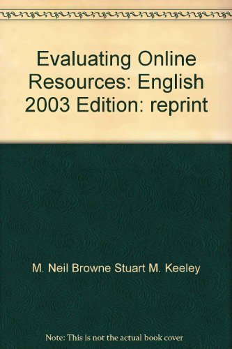 Book A Prentice Hall guide to evaluating online resources: English 2003 free