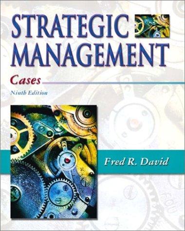 Book Strategic Management: Cases, Ninth Edition free