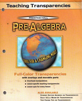 Book Prentice Hall Pre Algebra Teaching Transparencies (Full Color Transparencies) free