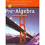 Book Pre-algebra California Teacher's Edition free