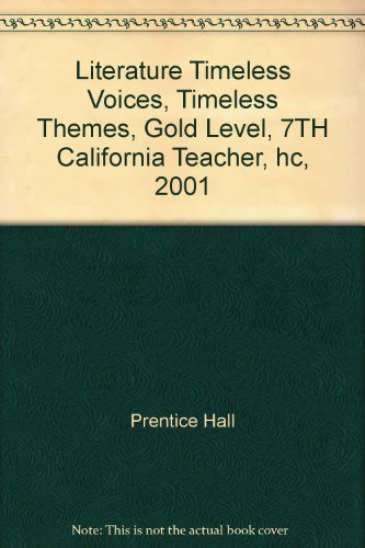 Book Literature (Timeless Voices, Timeless themes, Silver Level) free