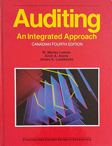 Book Auditing: An Integrated Approach free