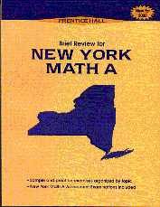 Book Brief Review For New York Math A free
