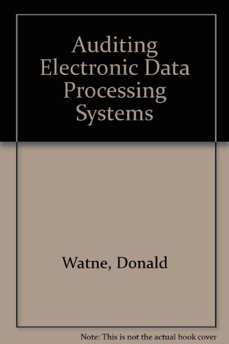 Book Auditing EDP systems free