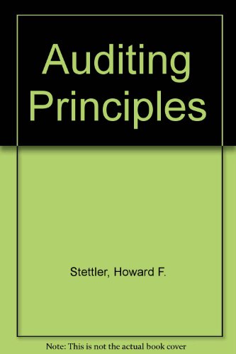 Book Auditing principles free