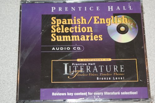Book Prentice Hall Literature: Timeless Voices Timeless Themes Spanish/ English Summaries Cd Fifth Edition Grade 7 free