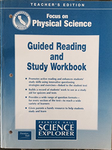 Book Focus on Physical Science, Guided Reading and Study Workbook Teacher's Edition free