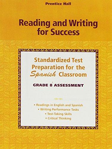 Book READING & WRITING FOR SUCCESS: STAND TEST PREPARATION GR. 8 2000C free