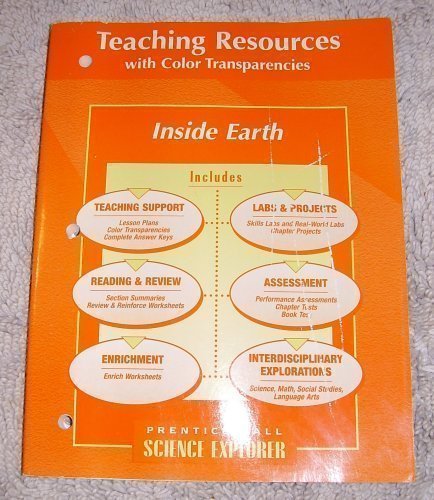 Book Prentice Hall Science Explorer - Inside Earth - Teaching Resources with Color Transparencies free