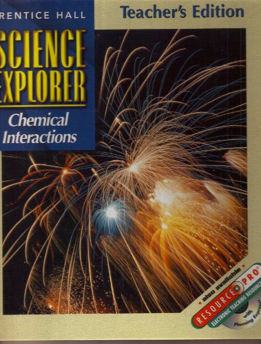 Book Prentice Hall Science Explorer Chemical Interactions Teacher S Edition free