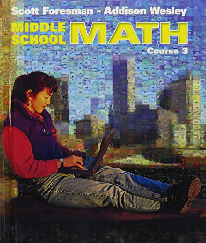 Book Middle School Math 3e Student Edition And Practice Workbook Course 3    2002c free
