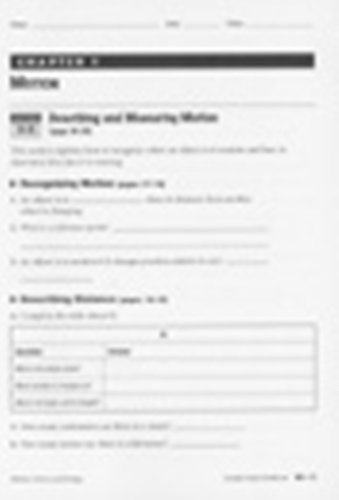Book Science Explorer 2e Guided Study Workbook Student Ed Motion, Forces &   Energy 2002c free
