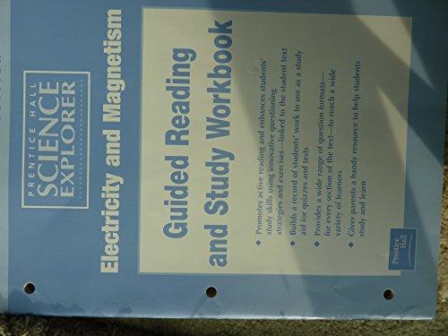 Book Teacher's Edition Electricity and Magnetism Guided Reading and Study Workbook (Prentice Hall Science Explorer) free