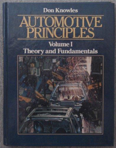 Book Automotive Principles: Theory and Fundamentals free