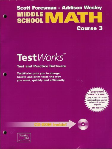 Book Middle School Math 3e Testworks Package Course 3 2002c free