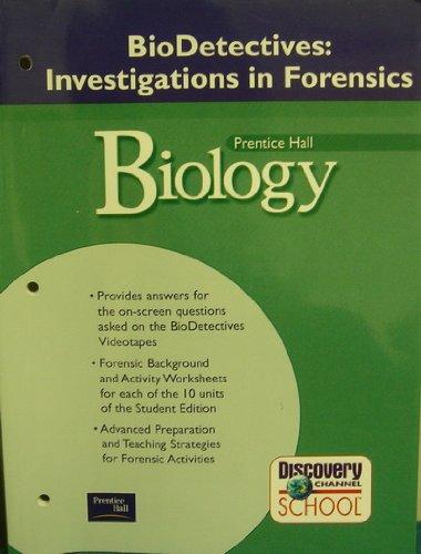 Book Biology: Biodetectives: Investigations In Forensics free